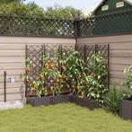 vidaXL Tuinplanten 1 pc Rooster met opslag Bruin 120 x 120 x, Tuin en Terras, Verzenden, Nieuw, 100 cm of meer, 60 cm of meer