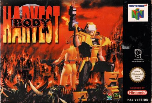 N64 Body Harvest (In doos), Spelcomputers en Games, Games | Nintendo 64, Zo goed als nieuw, Verzenden