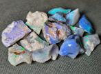 21.2 cts - Natuurlijk donker/crystal Australische opaal -