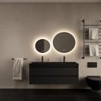 Badkamermeubelset Gliss Design Milan Met Lako Mat Zwarte, Ophalen of Verzenden, Nieuw, Bad