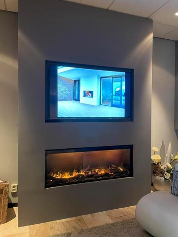 Waterdamp inbouwhaard, Faber E-Slim beschikbaar voor biedingen