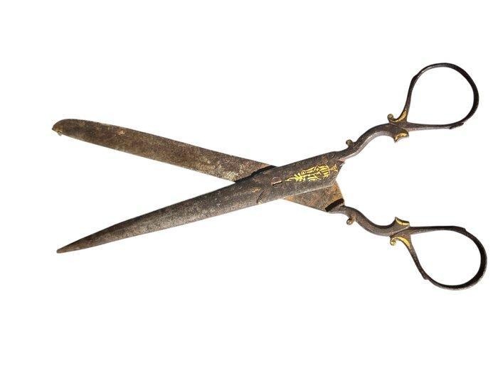 Magnifieke Ottomaanse kalligrafen scharen – 20 cm – met de, Antiek en Kunst, Kunst | Niet-Westerse kunst