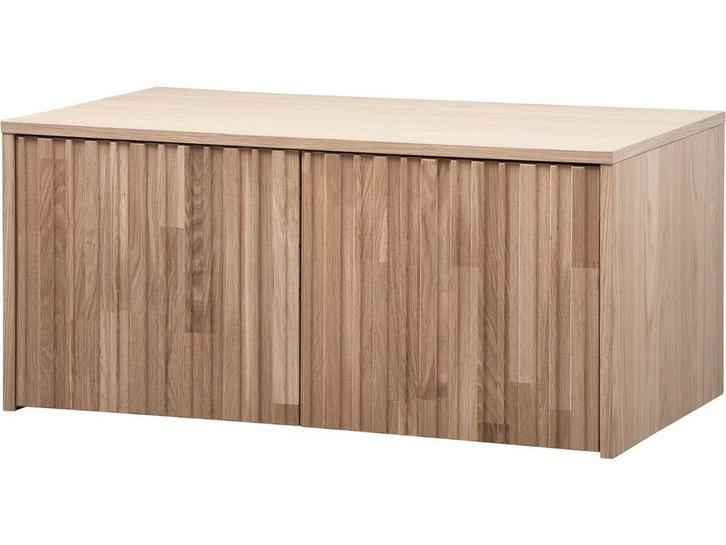 WOOOD New Gravure - Kistbank - Eiken - 40x88x50 cm, Huis en Inrichting, Woonaccessoires | Overige, Zo goed als nieuw, Verzenden