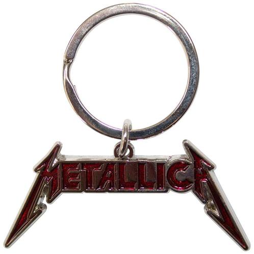Metallica - Bright Red Logo - Keychain officiële merchandise, Verzamelen, Muziek, Artiesten en Beroemdheden, Gebruiksvoorwerp