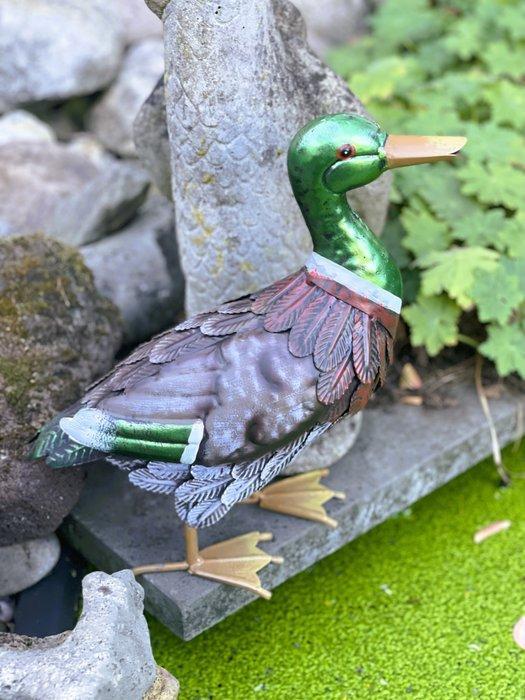 sculptuur, Decoratieve eend - 31.5 cm - IJzer, Antiek en Kunst, Curiosa en Brocante