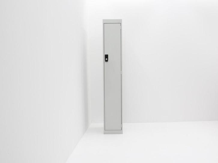 Garderobekast 180x30x50cm (hxbxd) 1-deurs - lichtgrijs -, Huis en Inrichting, Woonaccessoires | Kapstokken, Overige typen, Gebruikt