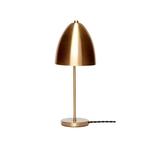 Hübsch - Tafellamp - Cap Tafel Lamp messing - Messing - Geen