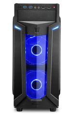 windows 7, 10 of 11 pro CWS (Game) pc Sharkoon Blue Intel, Computers en Software, Computerbehuizingen, Ophalen of Verzenden, Nieuw