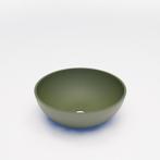 Waskom BWS Dorn 40X40X15cm Rond Solid Olijf Groen Mat, Ophalen of Verzenden, Nieuw, Overige typen