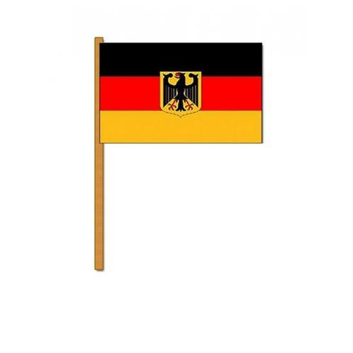 Duitsland zwaaivlaggetjes - Duitsland versiering, Hobby en Vrije tijd, Feestartikelen, Ophalen of Verzenden