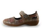Rieker Instappers in maat 41 Beige, Kleding | Dames, Schoenen, Verzenden, Zo goed als nieuw, Rieker, Instappers