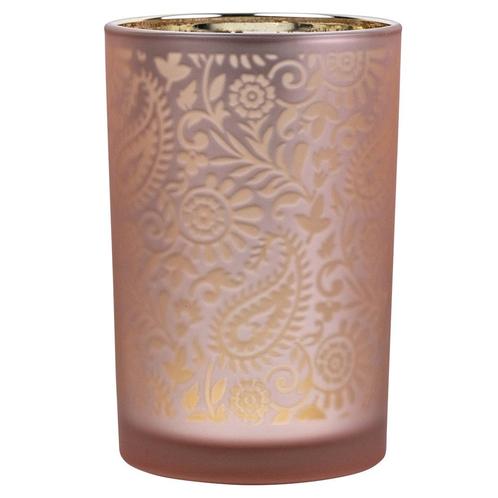 windlicht paisley roze large 18cm*, Huis en Inrichting, Woonaccessoires | Overige, Verzenden