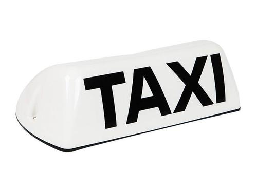 TAXI LED lamp - Met magneten - 12V, Huis en Inrichting, Woonaccessoires | Overige, Ophalen of Verzenden