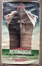 A.M. Cassandre - Normandie Transatlantique - Jaren 1980, Antiek en Kunst