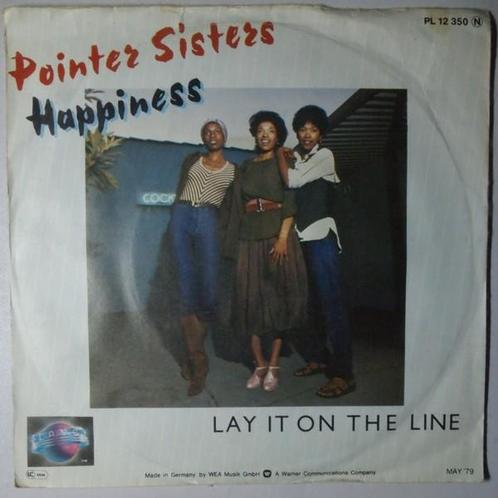 Pointer Sisters - Happiness - Single, Cd's en Dvd's, Vinyl Singles, Single, Gebruikt, 7 inch, Pop