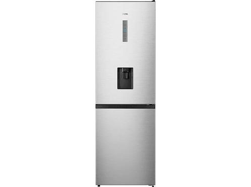 Etna -   Rvs (59.5 Cm Breed 186 Hoog), Witgoed en Apparatuur, Koelkasten en IJskasten, 200 liter of meer, Nieuw, Met aparte vriezer