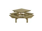 Talen Kinderpicknicktafel Jitte 125 x 125 cm, Nieuw