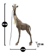 TAFELLAMP GIRAFFE CM 40X22X80, Ophalen of Verzenden, Nieuw