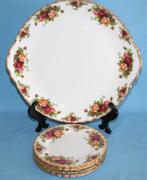 Royal Albert - Eetservies voor 6 (7) - Porselein, Verguld