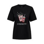 Only Shirt met korte mouwen ONLBURST LIFE S/S POPCORN, Kleding | Dames, Verzenden, Nieuw
