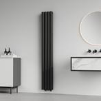 [neu.haus] Designradiator Nore 160x24x7,8 cm zwart, Doe-het-zelf en Verbouw, Verwarming en Radiatoren, Nieuw, Verzenden