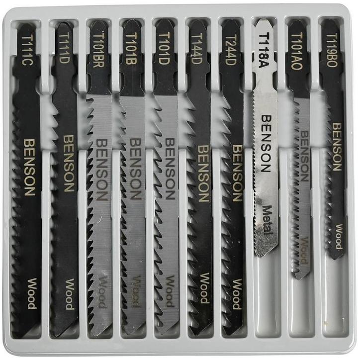 Benson Universele decoupeerzaagbladen - T-schacht - hout..., Doe-het-zelf en Verbouw, Gereedschap | Zaagmachines, Nieuw, Ophalen of Verzenden