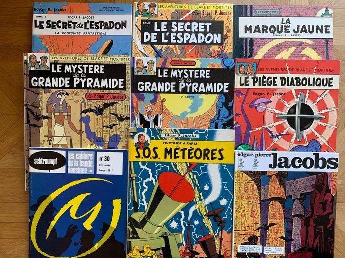 Blake & Mortimer - 8 C + B - EO/Ré - 9 Album - 1967/1982, Boeken, Stripboeken