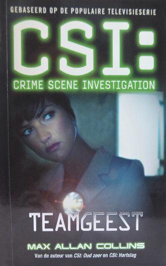 Teamgeest- CSI: Crime Scene Investigation - Max Allan, Boeken, Fantasy, Ophalen of Verzenden