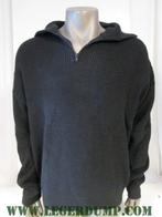 Schipperstrui zwart 100% acryl en col ritssluiting (Truien), Ophalen of Verzenden, Nieuw