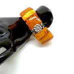 Natuurlijke Baltische amber art-deco armband - Barnsteen -, Nieuw