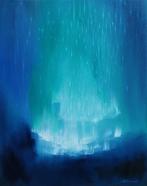 Elena M. - Polar lights - Oil painting - Ready to hang
