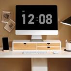 2dekans | SoBuy - Monitor Stand BBF11-WN - 60 x 22 x 11 cm -, Computers en Software, Laptopstandaarden, Ophalen of Verzenden, Zo goed als nieuw