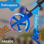 Kinderstep - LED Wielen - Verstelbaar - Vouwbaar - Blauw - A, Fietsen en Brommers, Steps, Verzenden, Zo goed als nieuw