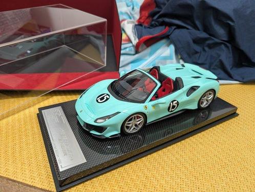 Dino Model 1:18 - Modelauto - Ferrari 488 pista spider, Hobby en Vrije tijd, Modelauto's | 1:5 tot 1:12