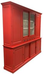 Buffetkast rood Gieten 240cm, Huis en Inrichting, Kasten | Buffetkasten, Ophalen of Verzenden, Nieuw