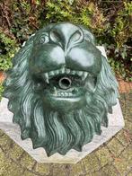 Bronzen Leeuwe kop Fontein - Vijver - Tuindecoratie, Tuin en Terras, Verzenden, Nieuw, Gietijzer, Fontein