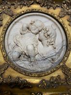 Naar EDWARD WILLIAM WYON - Reliëf, Moeder met kind - 30 cm -