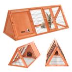 MaxxPet Konijnenhok met ren - konijnenren - konijnenhuis..., Verzenden, Nieuw