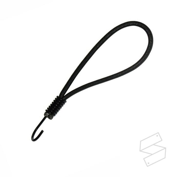 Spanner 8mm met extra geharde haak 20cm 50kg Zwart, Watersport en Boten, Accessoires en Onderhoud, Nieuw, Ophalen of Verzenden