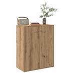 vidaXL Dressoir 60x30x75 cm bewerkt hout artisanaal, Verzenden, Nieuw, 50 tot 100 cm, 25 tot 50 cm