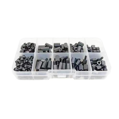 Nylon Afstandhouders Assortiment - 250-Delig - Moederbord, Doe-het-zelf en Verbouw, IJzerwaren en Bevestigingsmiddelen, Nieuw