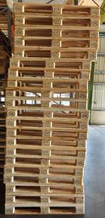 Europallets 10 stuks eenmalig gebruikt blank hout, Ophalen