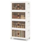 2dekans | Coast Opbergkast - 4 Opvouwbare en Stapelbare, Huis en Inrichting, Woonaccessoires | Kapstokken, Ophalen of Verzenden