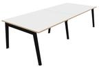 Nova-wood vergadertafel 10 persoons | 280 x 120cm, Verzenden, Nieuw in verpakking