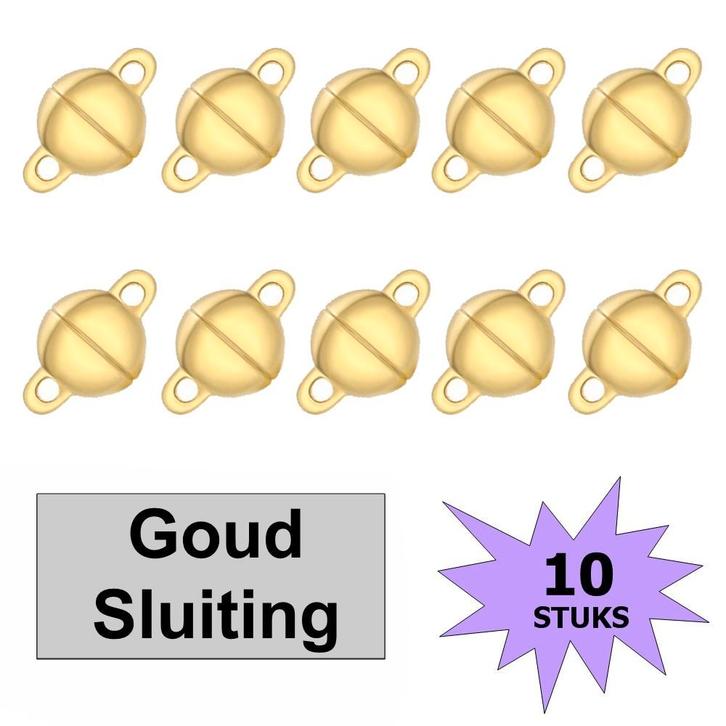 Fako Bijoux - Magnetische Sluiting - Magneet Sluitingen -, Hobby en Vrije tijd, Kralen en Sieraden maken, Verzenden