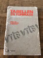 Tabellen en formules 9789011012356, Boeken, Schoolboeken, Verzenden, Gelezen