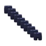Zaccini 10-pack boxershorts - navy (blauw, donkerblauw)