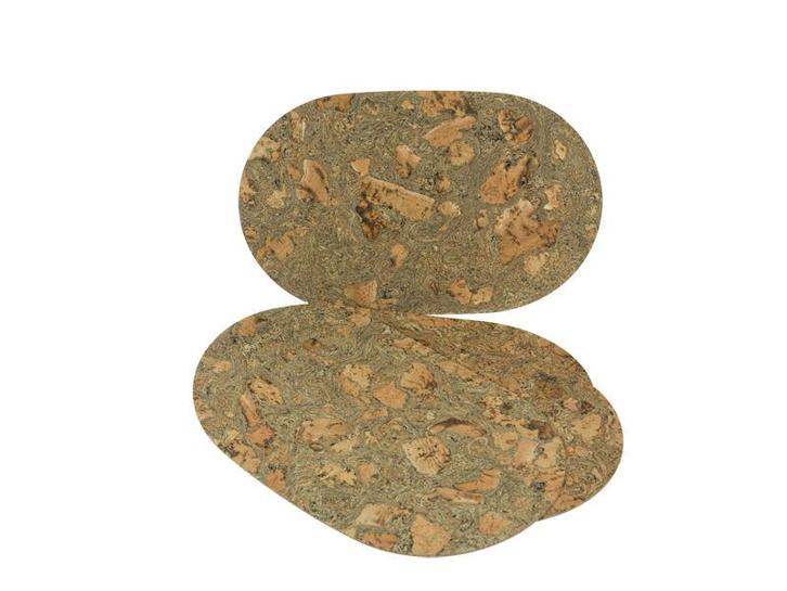 Kurk placemats set 4 stuks - Twist Green, Huis en Inrichting, Keuken | Textiel, Ophalen of Verzenden