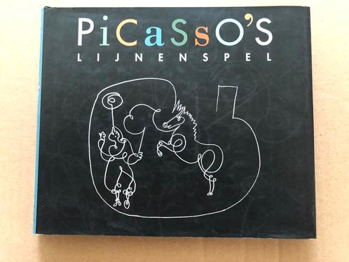 Picassos Eenlijnige Tekeningen - Lijnenspel - vrij zeldzaam, Boeken, Kunst en Cultuur | Beeldend, Zo goed als nieuw, Schilder- en Tekenkunst