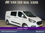 Ford Transit Custom | 2.0 TDCI 130pk L2H1 Dubbele Cabine, Gebruikt, Euro 6, Wit, Dealer onderhouden